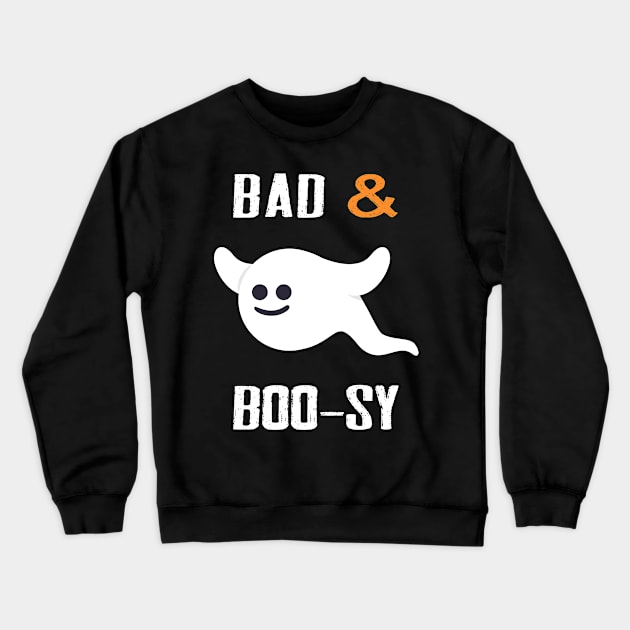 BAD AND BOO SY Crewneck Sweatshirt by Dieowl